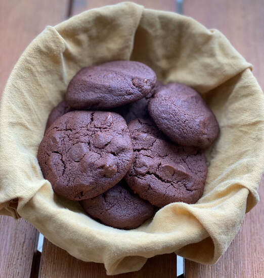 Chocolate tahini biscuits, wholefoods, marrickville, sydney, bulk food store, inner west sydney